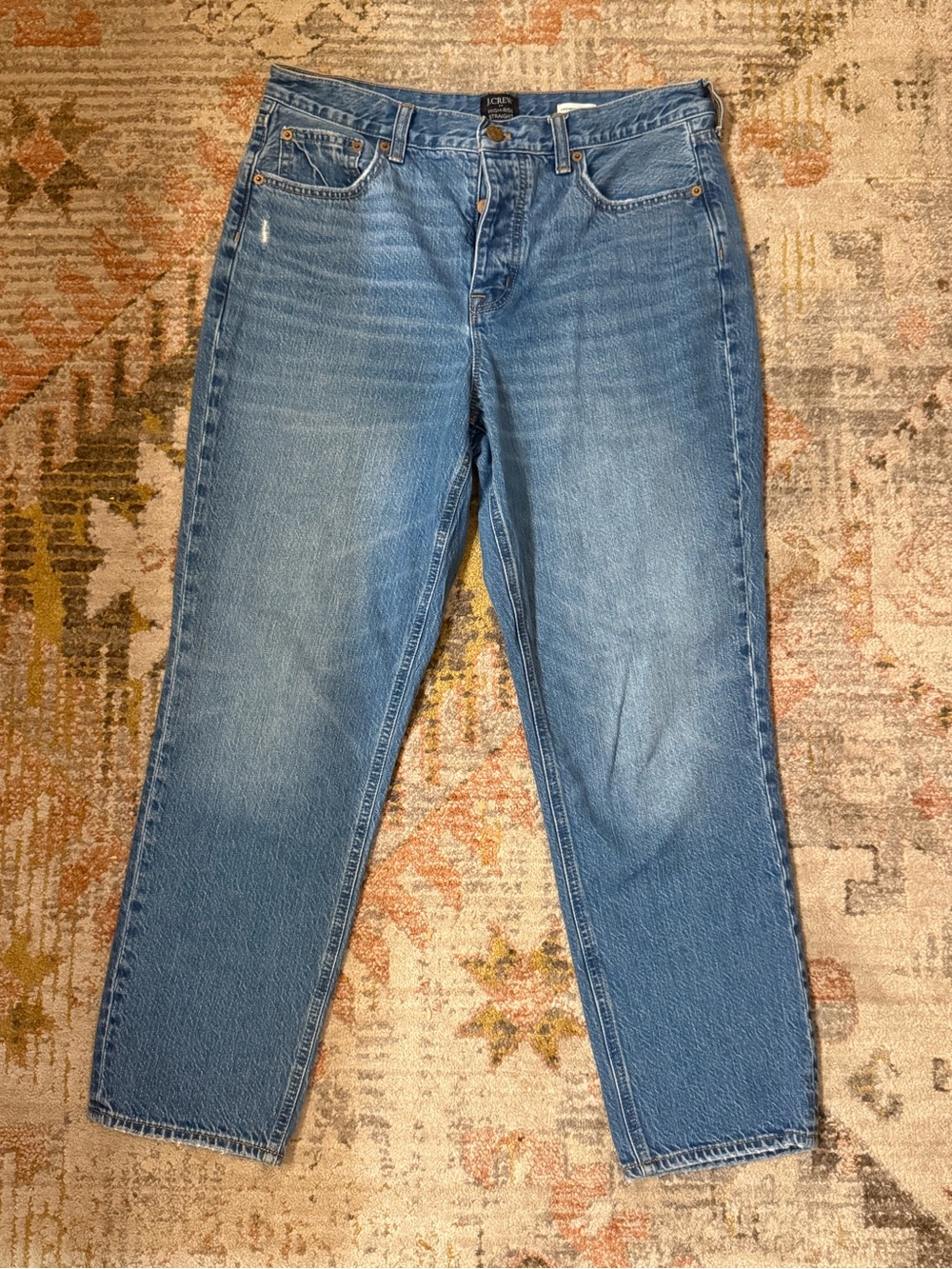 J. Crew women’s High Rise Straight Jeans Premium Edition- size 29